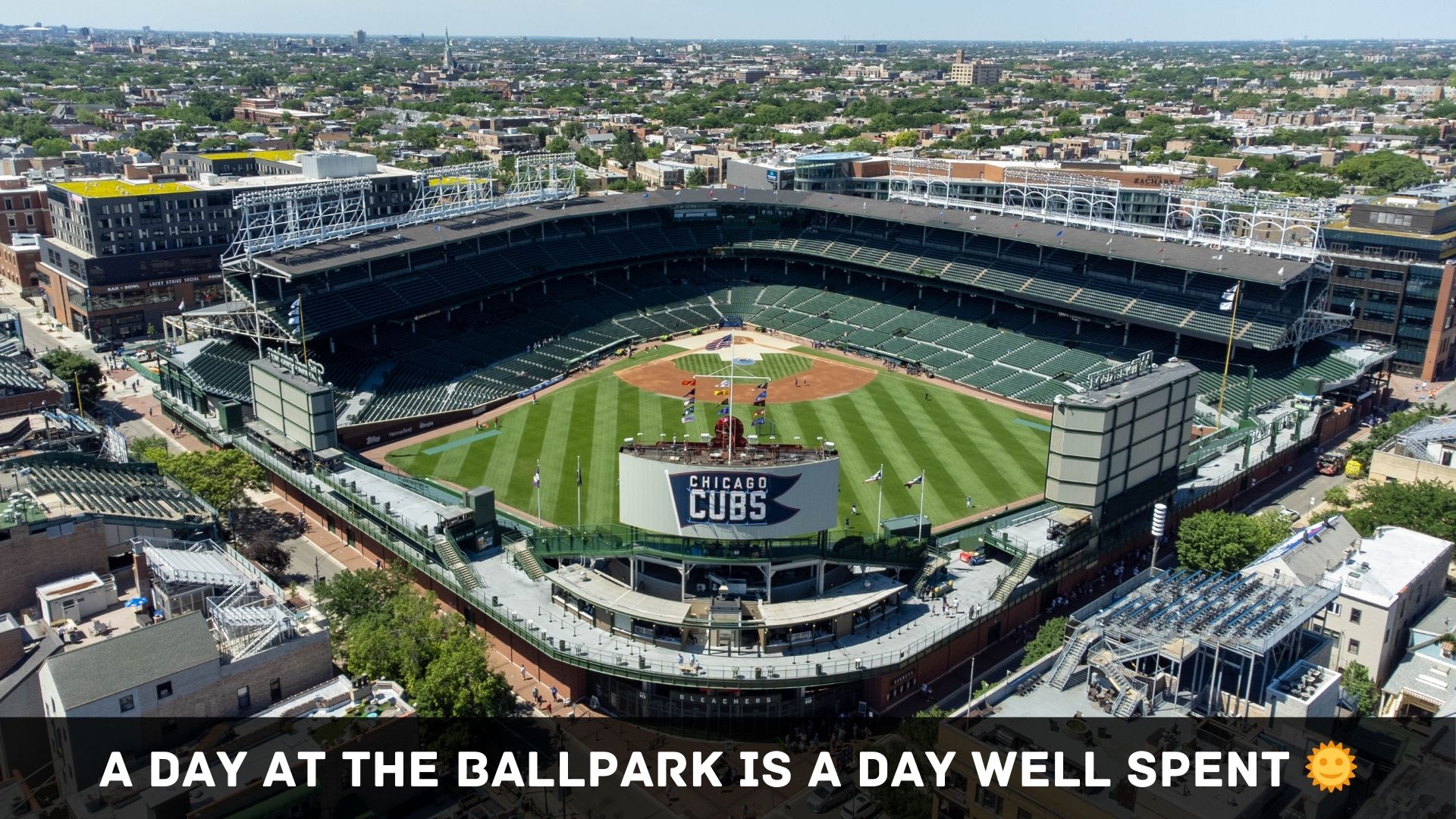 Wrigley Field Chicago Captions
